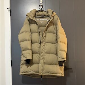 Olive Puffer Jacket